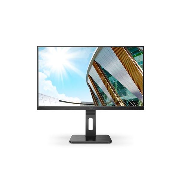 AOC Monitor 27 U27P2CA IPS 4K USB-C pivot swivel tilt - 0001290825