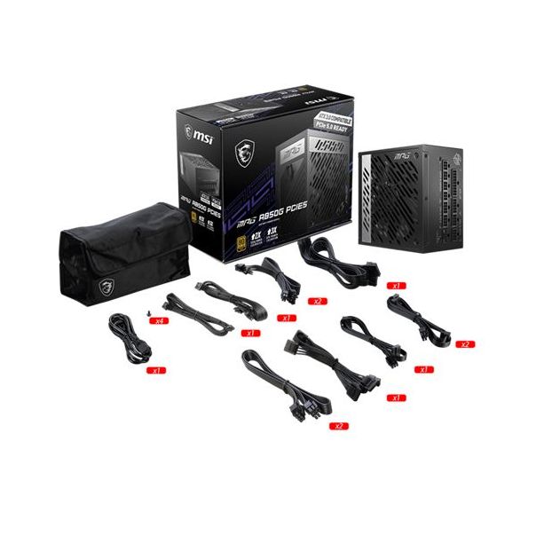MSI NAPAJANJE MPG Series A850G PCIE5 80+Gold - 0001294479
