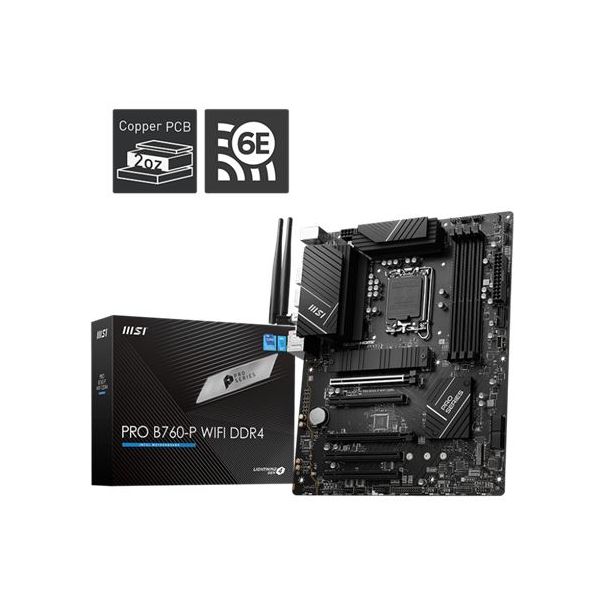 MSI Matična ploča 1700 MAG PRO B760-P WIFI DDR4 - 0001294963