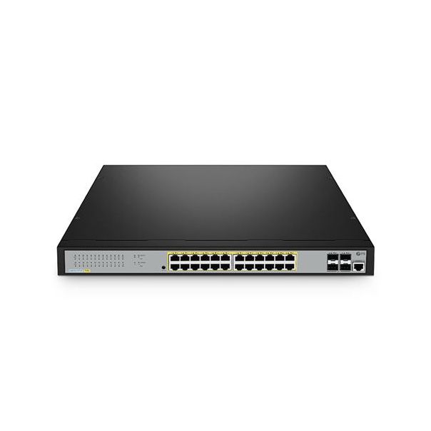 D-LINK NET FS Gb L2+ S2805S-24TF-P, PoE 4x1Gb SFP 370W Upravljivi - 0001295867