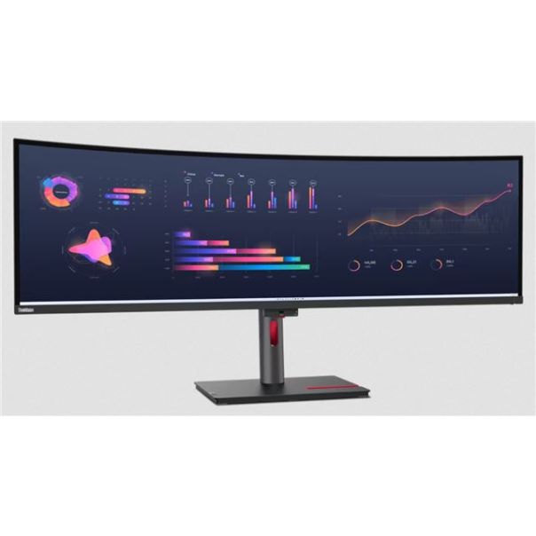 LENOVO Monitor 49 P49w-30 4k/IPS/2xHDMI/DP/USB-C/Zakrivljen/3Y,63DBRAT1EU - 0001307086