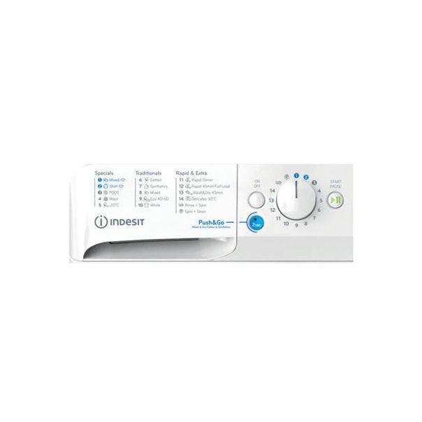 INDESIT Mašina za pranje i sušenje veša BDE 107436 WKV EE - 0001380875