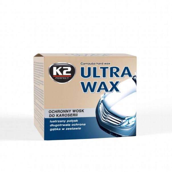 K2 Polir pasta sa voskom i sunđerom ultra wax - 000378
