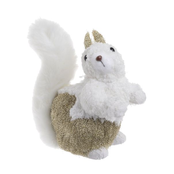 ENA Novogodišnja figura Veverica 14x9x10cm - 17088