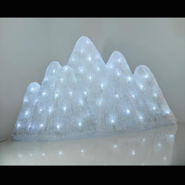 ENA Novogodišnja ledena planina 66x24x42cm 96 LED - 16681
