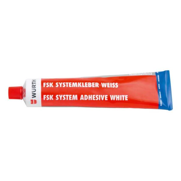 WURTH FSK lepak za PVC beli, 200 g - 0892100091