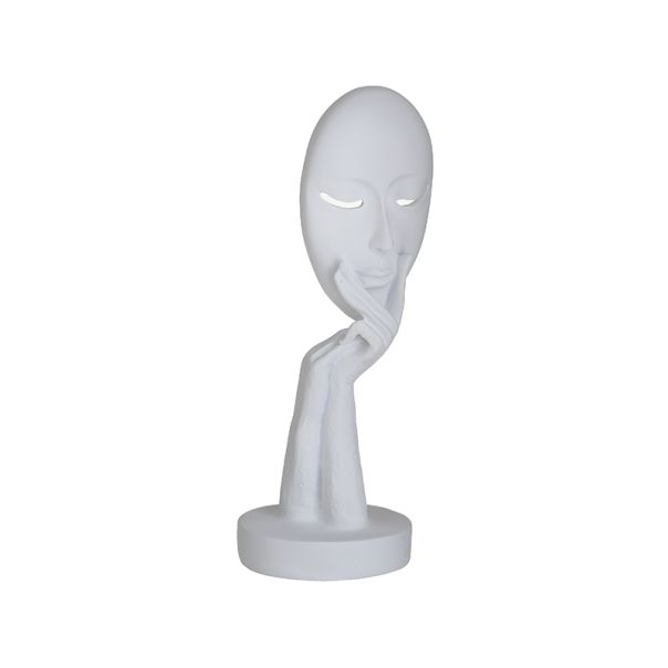 ENA Figura dekorativna lice 10x10x27cm - 24810