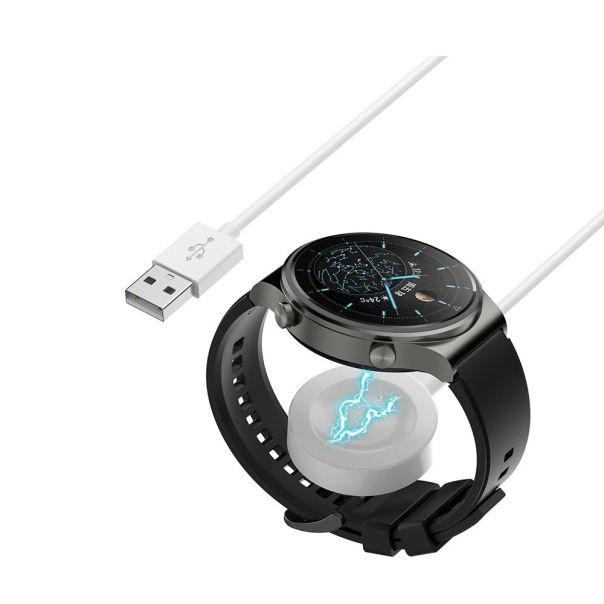 Punjac za Huawei Watch GT 5 pro, GT 5, GT 4, GT3, D, D2, GT 2022, GT Runner, Cyber, Ultimate, beli - 223704