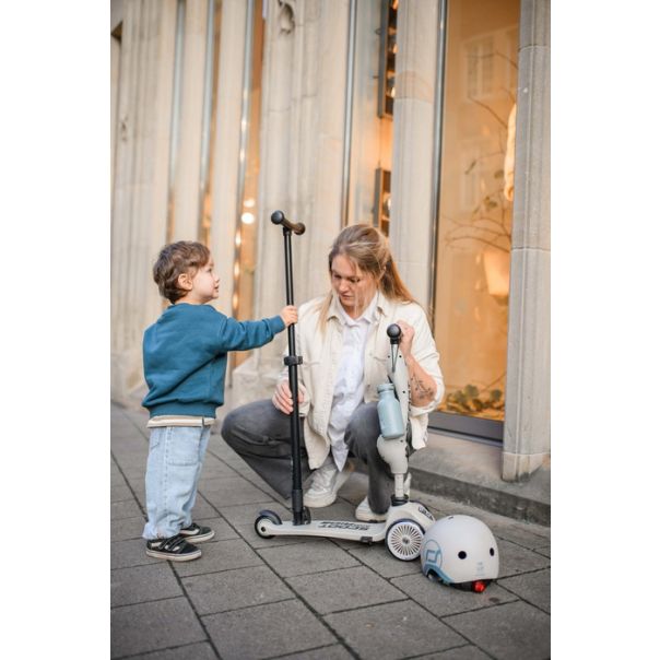 SCOOT AND RIDE Trotinet za decu Highwaykick 1 - Push and go Ash - 00067
