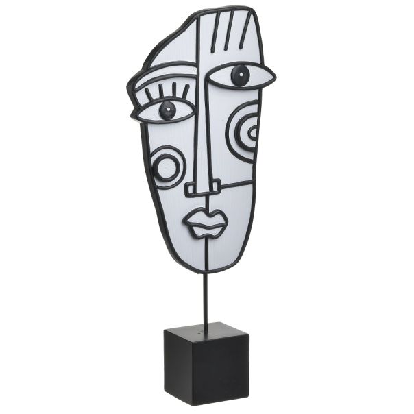 ENA Figura dekorativna maska 17x7x43 cm - 26252