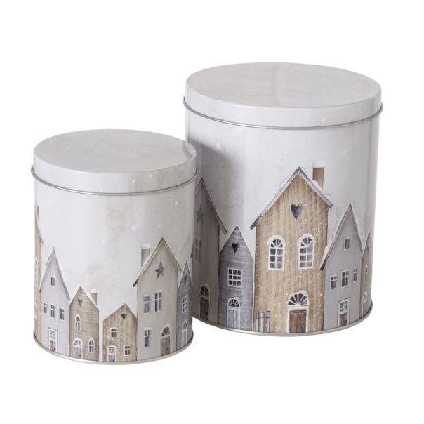 ENA Novogodišnji set metalnih kutija 2/1 - 26540-1