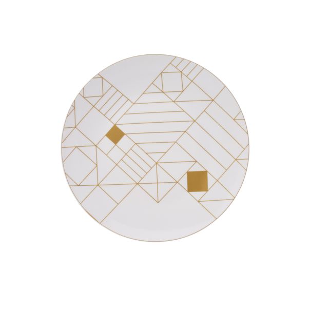 ENA Porcelanski servis zlatno beli  24/1 - 26927