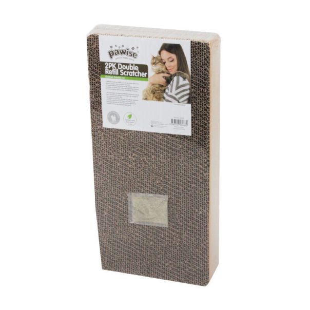 PAWISE Kartonska dopuna za grebalicu za mačke 48x24cm 2/1 - 28486-1