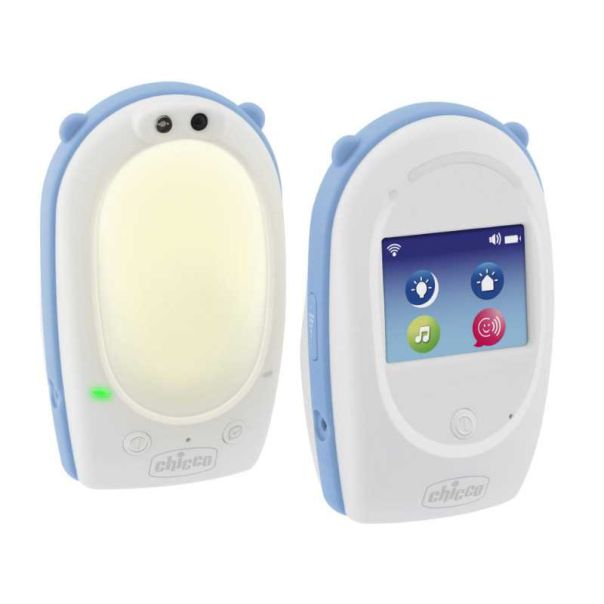 CHICCO Meda za laku noć  set audio monitor - plavi - 00009380200000
