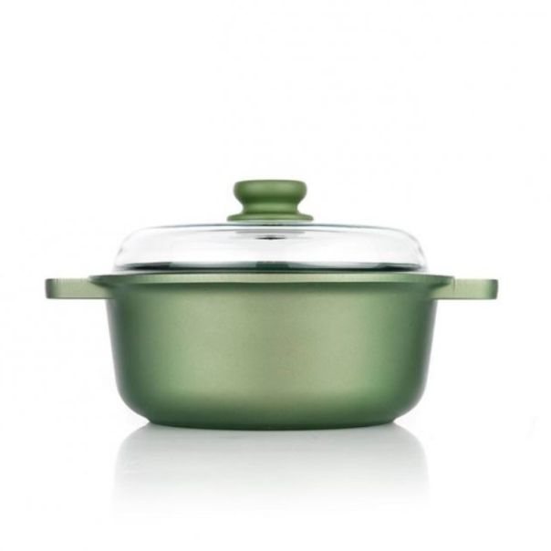 RISOLI  Dr green serpa  sa staklenim poklopcem 24 cm - 00097DR-24GS