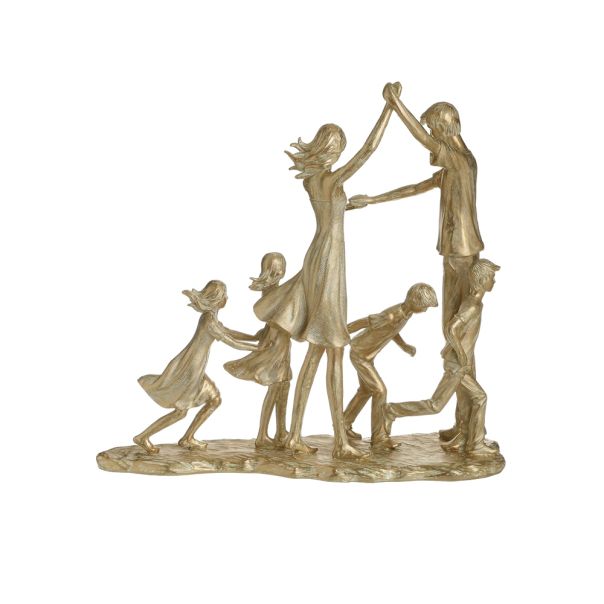 ENA Figura dekorativna porodica 30x12x29 cm - 27545