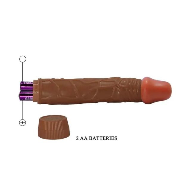Realisticni Vibrator Bob 23cm - 001009R-1