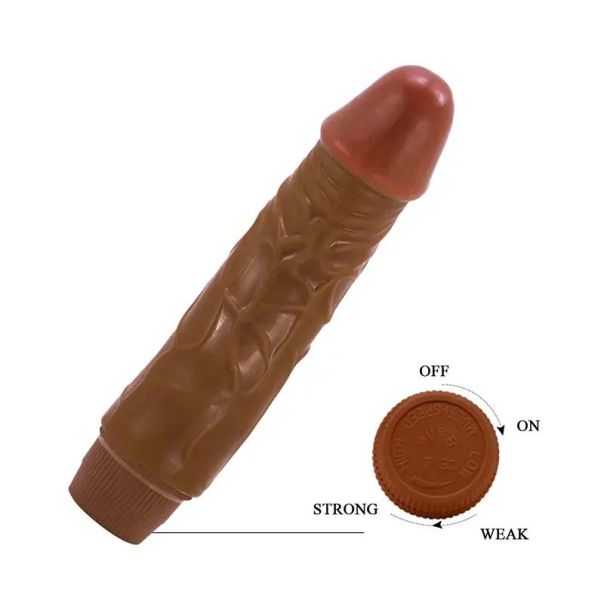 Realisticni Vibrator Jeff 20cm - 001032R-1