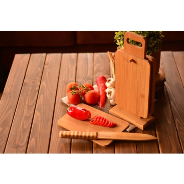 ENA Daska za serviranje sa stalkom 15x7x32 cm - 27792