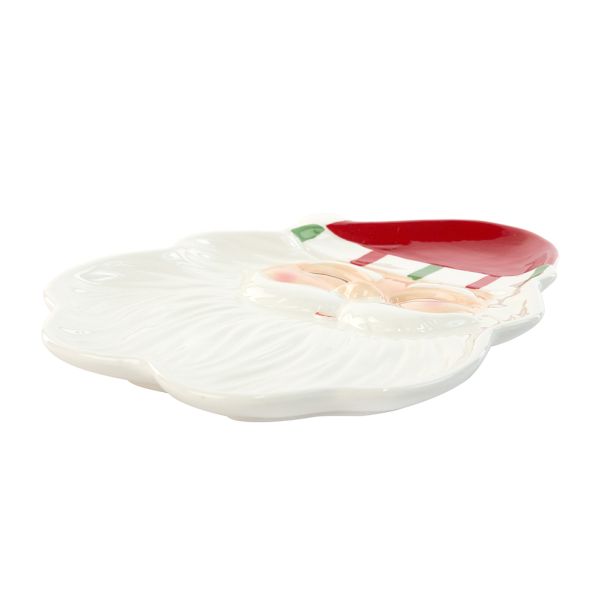 ENA Novogodišnja tacna Deda Mraz 25x5x21cm - 27824