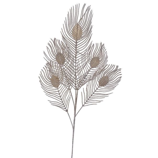 ENA Novogodišnja grana 90cm, šampanj - 28454-1