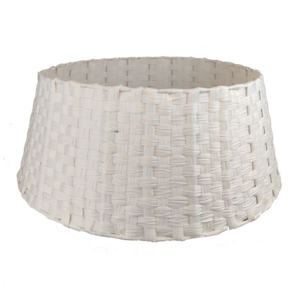 ENA Novogodišnji prsten za postolje jelke 50x60x25cm, bela - 29452-1