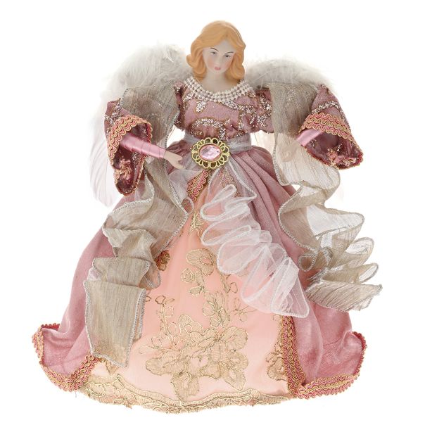 ENA Novogodišnja vrh za jelku Anđeo 14cm - 30255