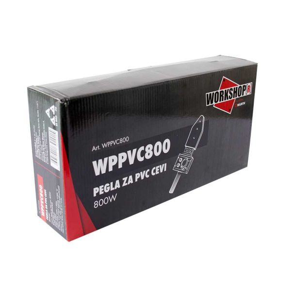 Workshorp Pegla za PVC cevi, 800W - WPPVC800
