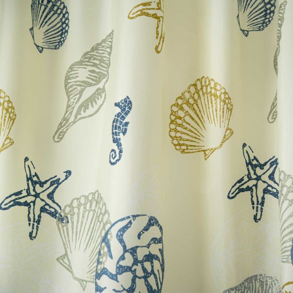 LAGUNA Kupatilska Zavesa, 180x200cm, poliester, SAND - SAPF002