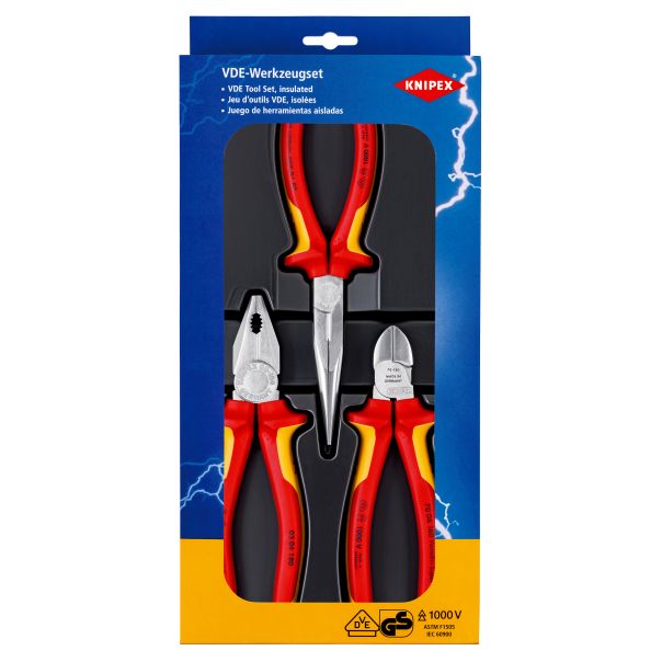 KNIPEX Klešta 3/1 1000v - 00 20 12