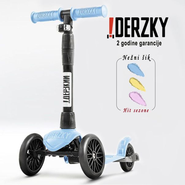 DERZKY Trotinet Baby Style 1-5 godina pastelno plava - 003-1-19-213-I