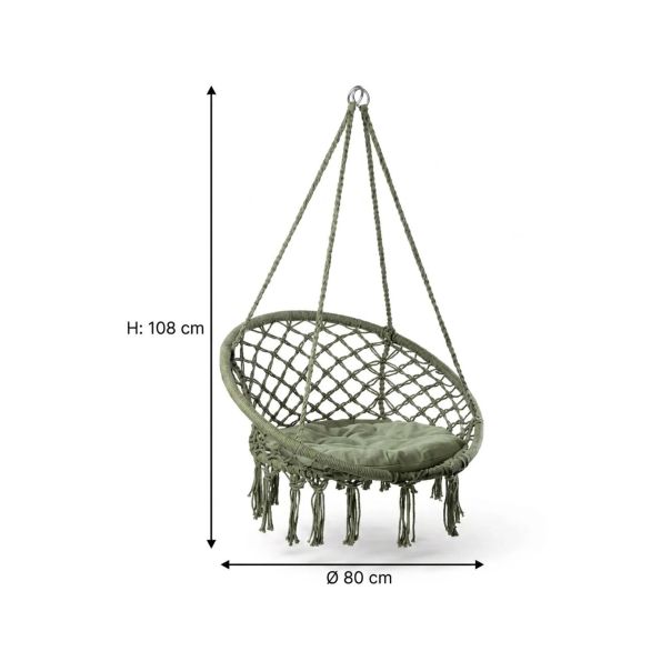 Viseća ljuljaška 80cm 493007 - EP3269825