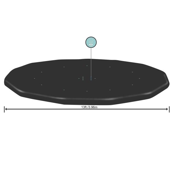 BESTWAY Prekrivač za bazen 396cm - 4016