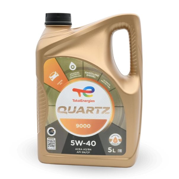 Total Quartz  9000 motorno ulje 5W40 5 L - 00430C