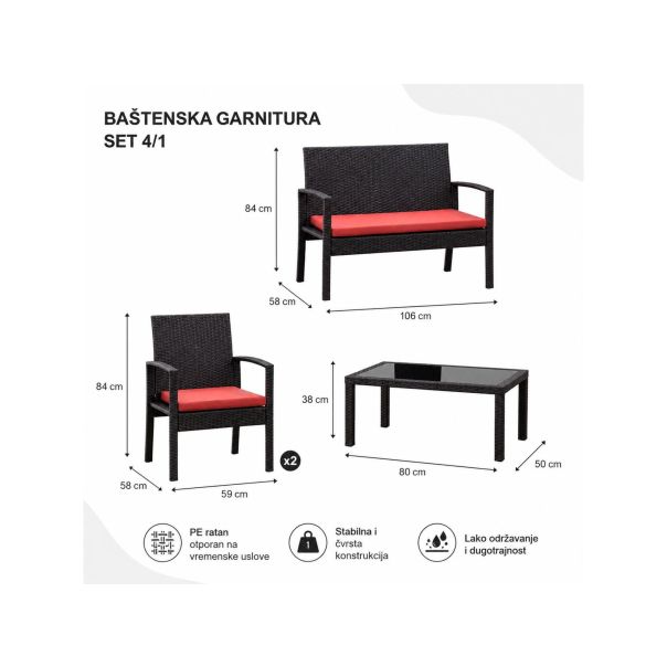 Baštenska garnitura SFS002 - EP3269801