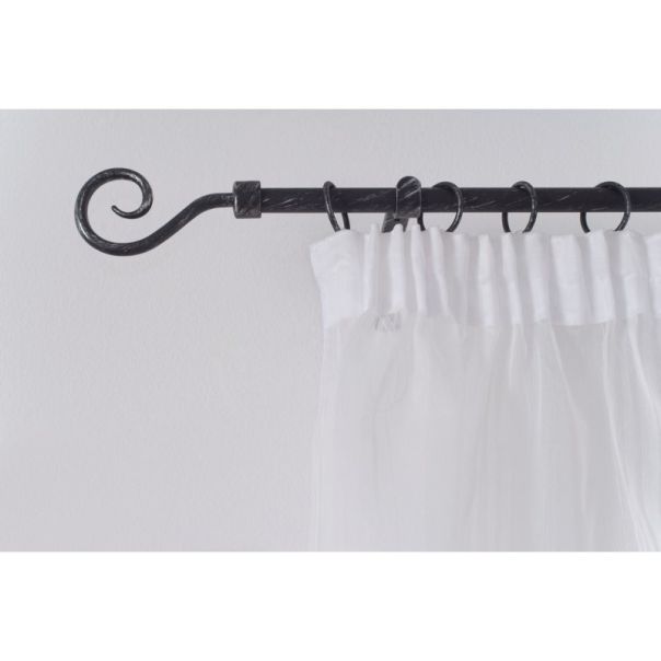 DEKOR DOM TELESKOPSKA GARNIŠNA SPIRAL 170-300 crno/siva 653030 - EP2874624