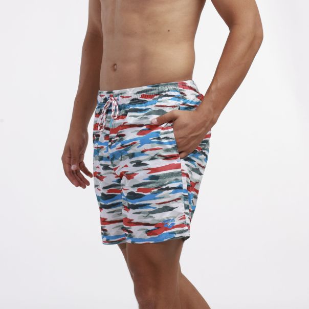ARENA Šorc men's beach boxer allover M - 007153-181