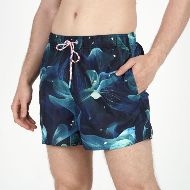 ARENA Šorc men's arena water prints beach short ao M - 007159-630