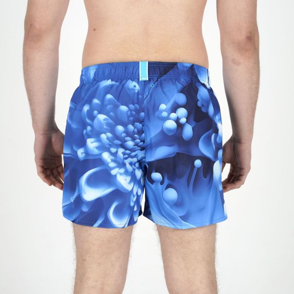 ARENA Šorc men's arena water prints beach short ao M - 007159-720