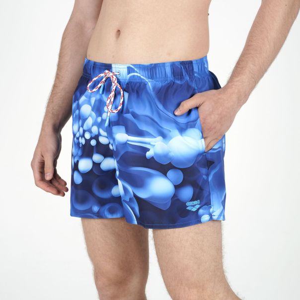 ARENA Šorc men's arena water prints beach short ao M - 007159-720