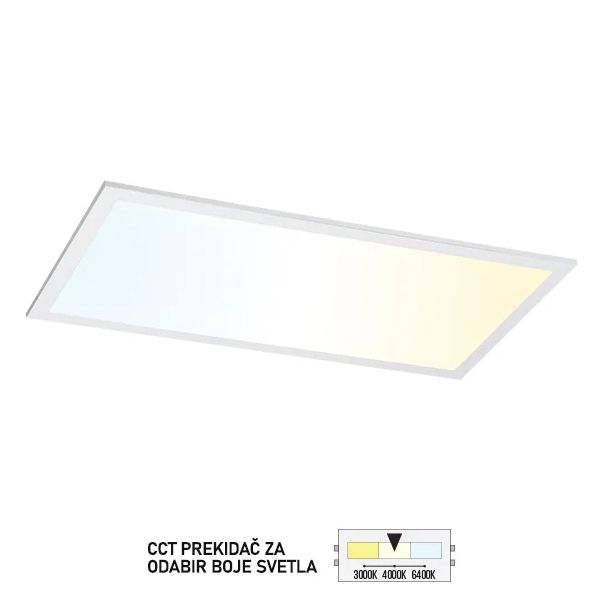 FORMA Ugradni LED panel  595x295mm LPA-09-6336P CCT - EP2792335