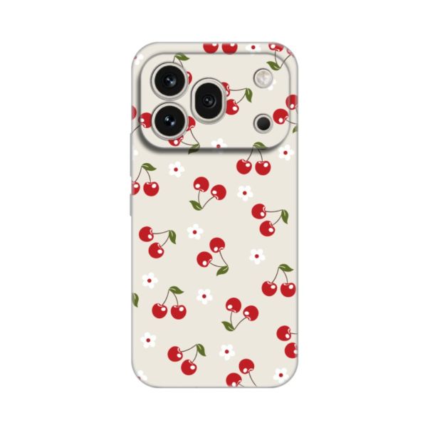 Maska za Honor 600 Pro Cherry and Flowers Silikonska Print - EP3009739