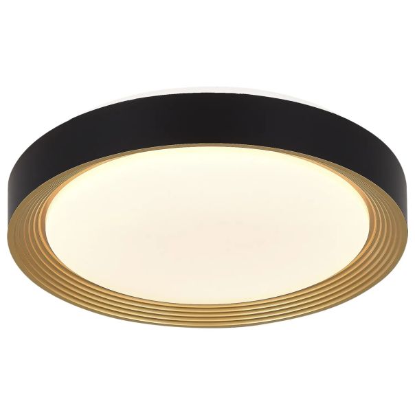 FORMA LED plafonjera 28W 3000K-6400K LP-405-28R BK+SG - EP2927375