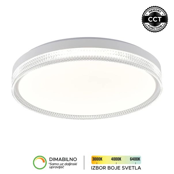 FORMA LED plafonjera 70W 3000K-6400K LP-415-70R WH+SG - EP2932105