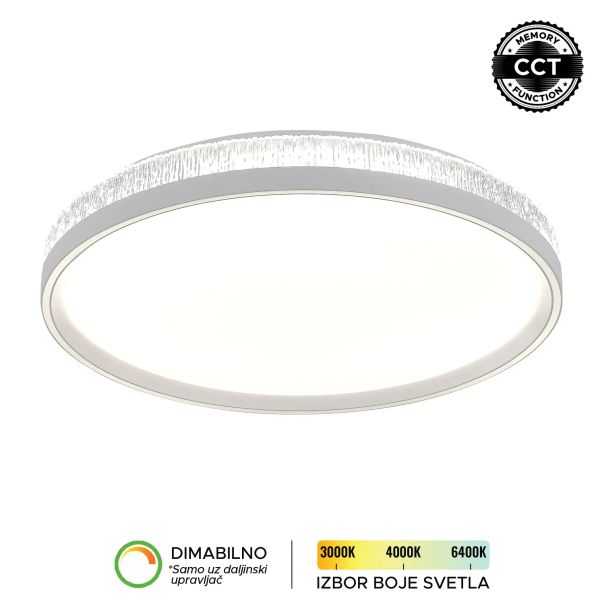 FORMA LED plafonjera 70W 3000K-6400K LP-416-70R WH - EP2932108