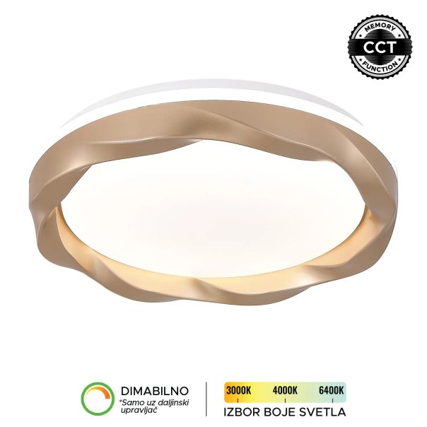 FORMA LED plafonjera 70W 3000K-6400K LP-421-70R CHA - EP2932135