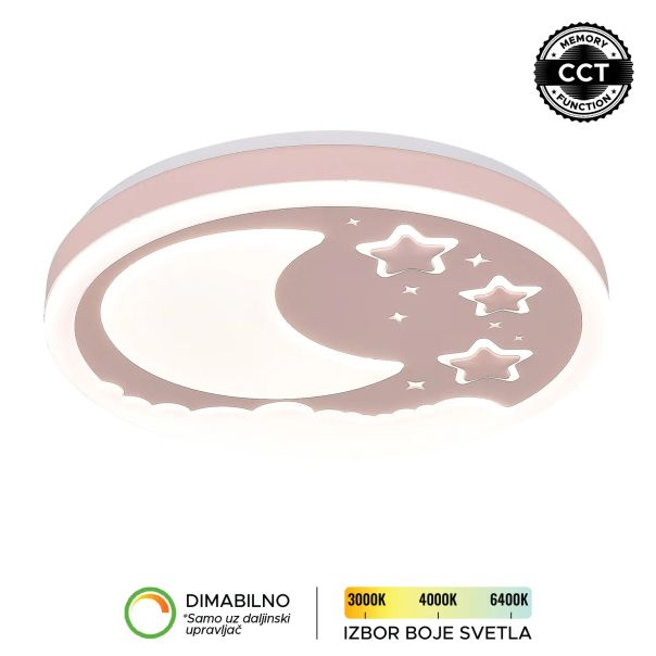 FORMA LED plafonjera 54W 3000K-6400K DF4911-54C PK - EP2932144