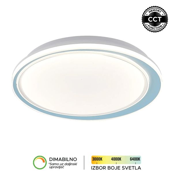 FORMA LED plafonjera 54W 3000K-6400K LP-422-54R BL - EP2932075