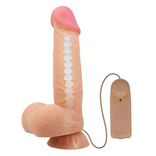 Vibro dildo sa kozicom koja se pomera Cass - 008105ZRG