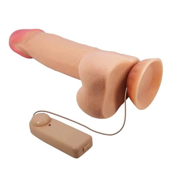Vibro dildo sa kozicom koja se pomera Cass - 008105ZRG